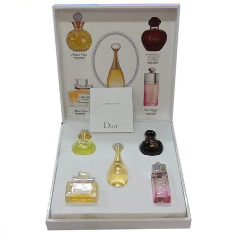 dior oerfume set|dior perfume miniatures gift sets.